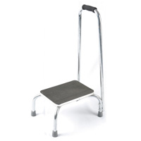 Step Stool With Handle Grab Bar