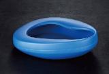 Blue bedpan