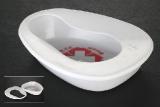 Fission bedpan